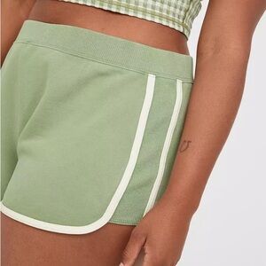 Aerie Offline Sage Green Lounge Shorts small